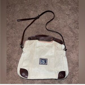 Burberry Leather Handbag (missing crossbody belt)